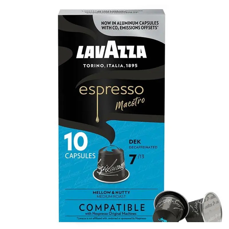 Кава в капсулах Lavazza Espresso Maestro Dek Nespresso 10 шт.