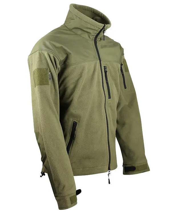 Флісова кофта Kombat UK Defender Tactical Fleece S Оливкова (1000-kb-dtf-olive-s) - фото 2