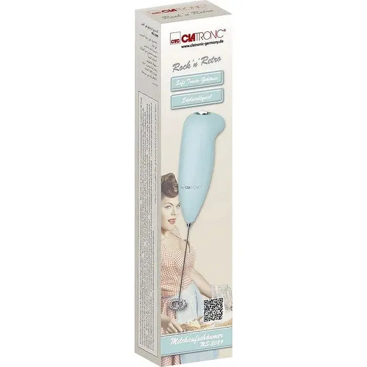 Вспениватель молока, пеноуказатель Clatronic MS 3089 (капучинатор, нержавеющая сталь, компактный) - фото 2