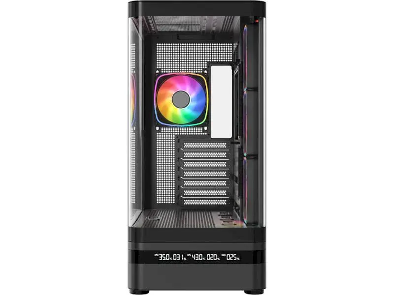 Корпус MODECOM VOLCANO AQ200 ARGB MIDI BLACK (MC-A-AQ200-4FA-B) - фото 11