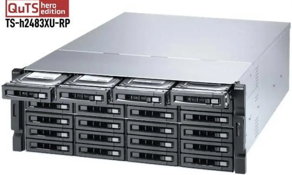 Сетевой накопитель Qnap (TS-h1886XU-RP-R2-D1622-32G) - фото 7