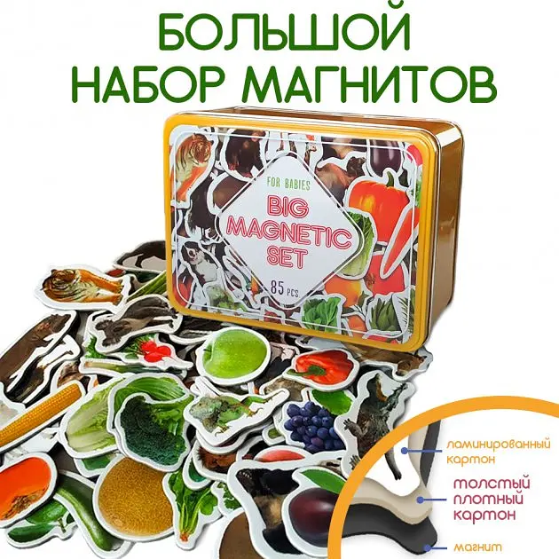 Набор магнитов Magdum "Детский мир" ML 4031-61 EN - фото 2