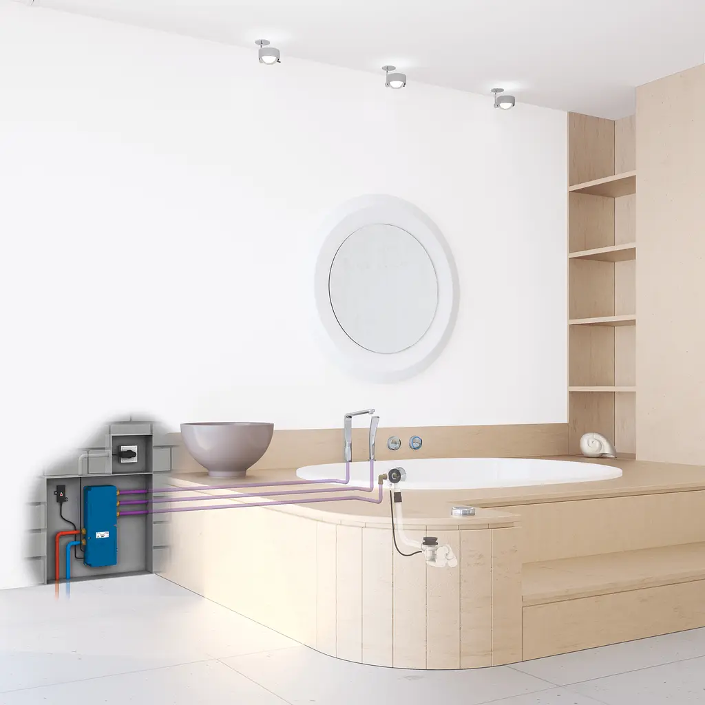 Наливний, зливний та переливний гарнітур для ванни Grohe Talentofill (комплект верхньої монтажної частини) Хром 19952000 - фото 2