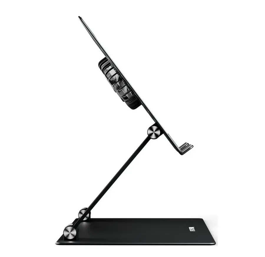 Охолоджувальна підставка для ноутбука до 15.6 дюймів OfficePro LS-122-B 2xfans Alloy Aluminum Black - фото 5