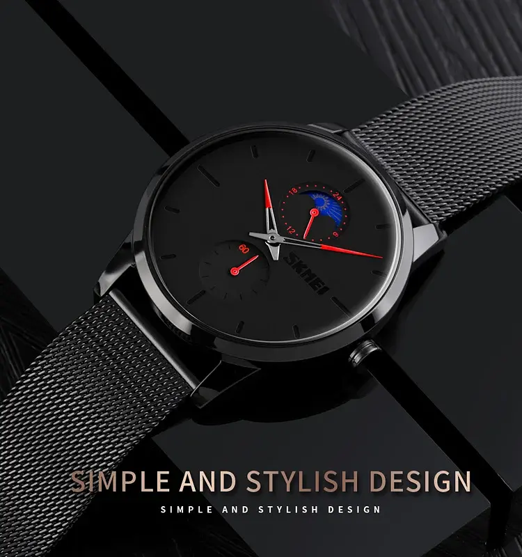 Наручний годинник чоловічий Skmei 9208 Red, 9208RD (18397) - фото 8