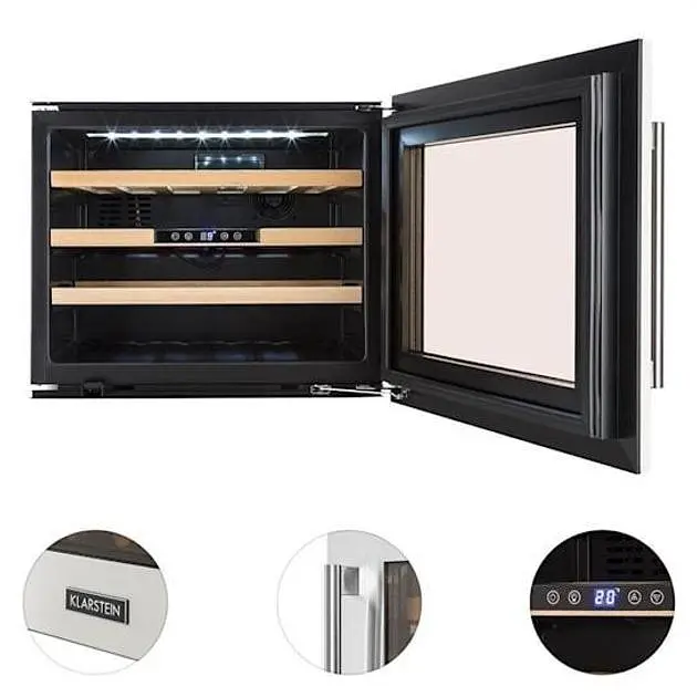 Винный холодильник встроенный Klarstein Vinsider 24D (10029819) - фото 6