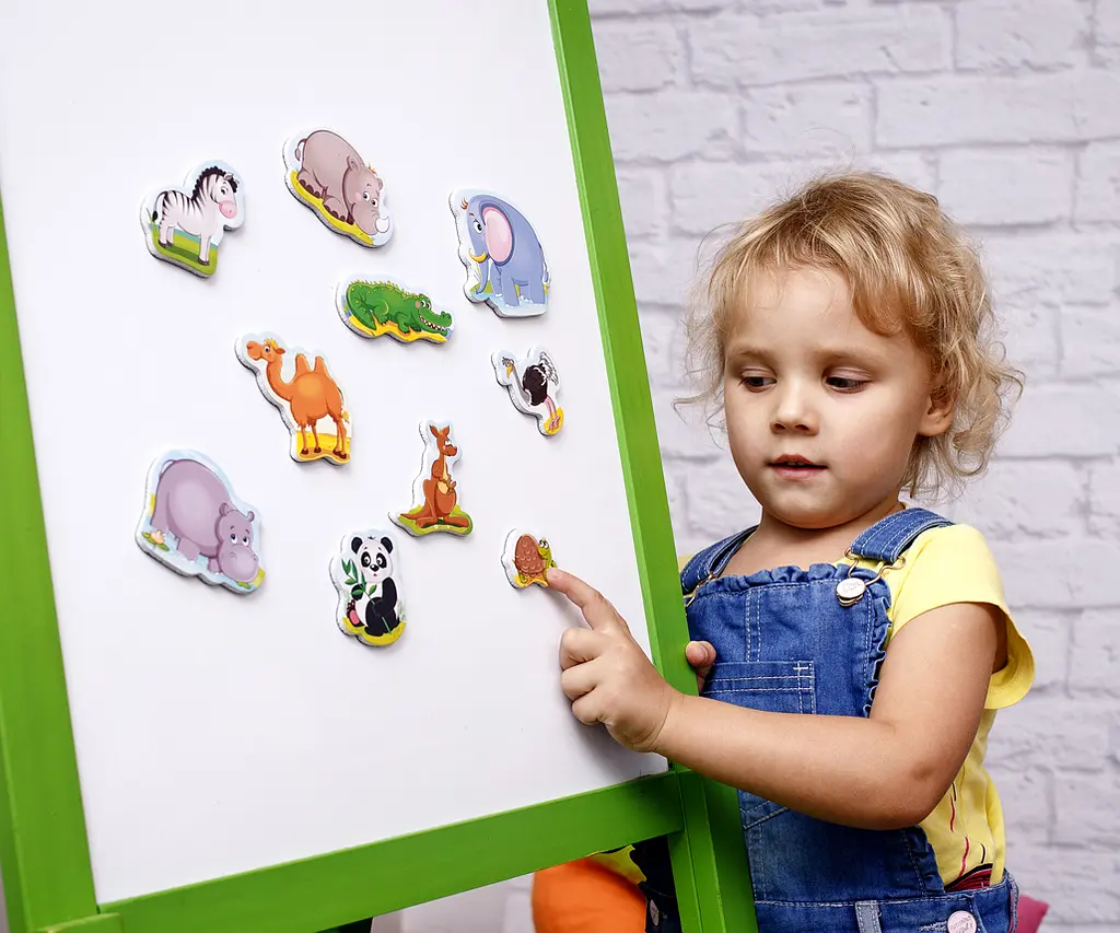 Магнітна гра Vladi Toys Мій маленький світ. Зоопарк, укр. мова (VT3106-10) - фото 4