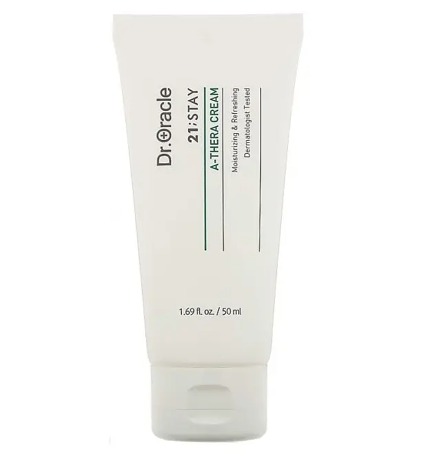 Зволожуючий заспокійливий крем для обличчя 21 Stay A: Thera Cream Dr. Oracle 50 мл - фото 2