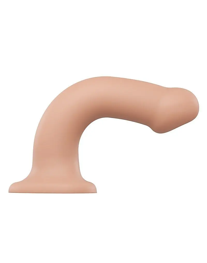 Насадка для страпону Strap-On-Me Dual Density Dildo Flesh L Strap-on-me SO2355 91231 - фото 3