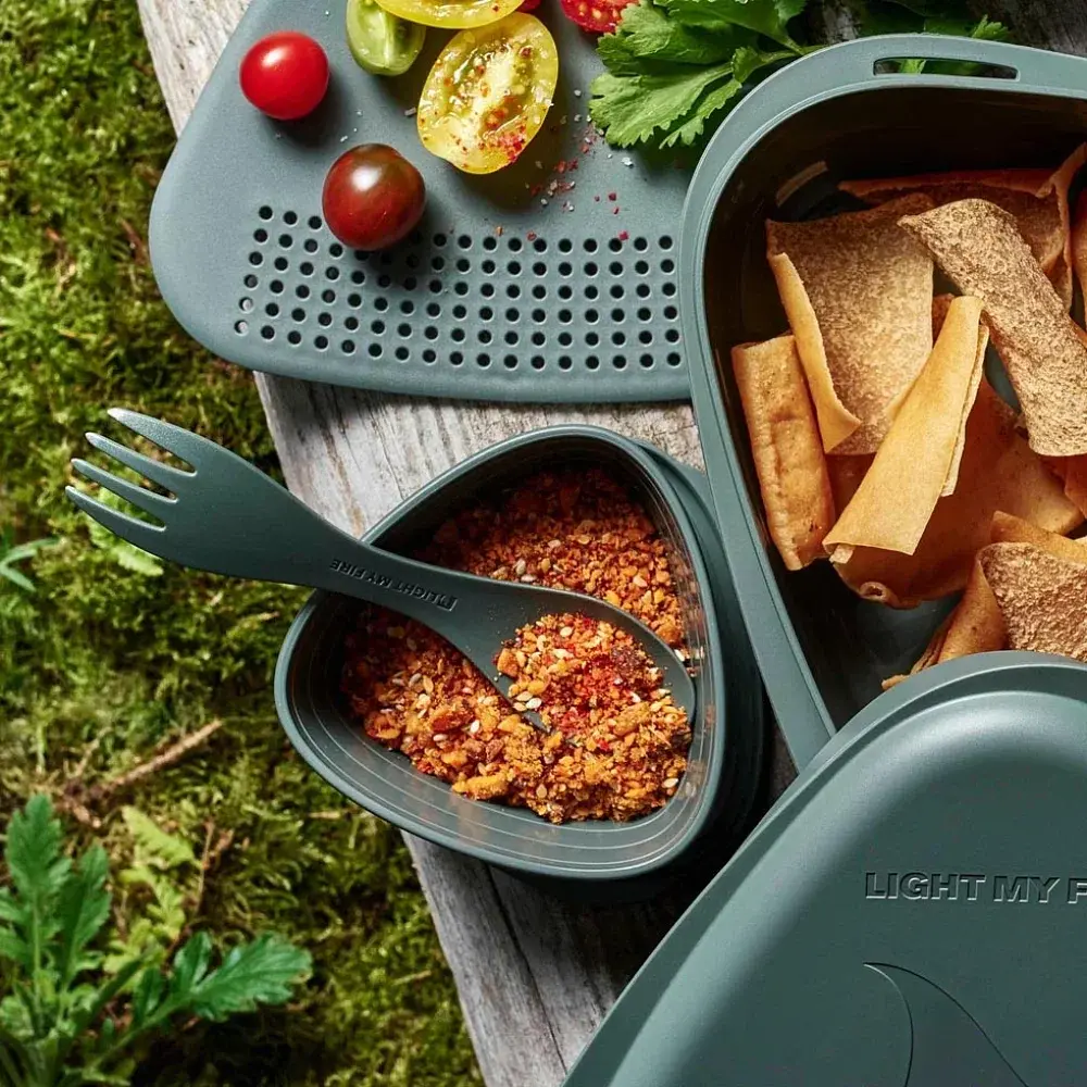 Ловилка Light my fire Swedish Spork little bulk sage green - фото 2