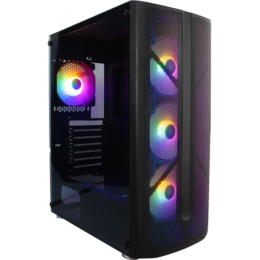 Корпус 1stPlayer X4-BK-4F1-PS-750FK-EU Чорний 750W