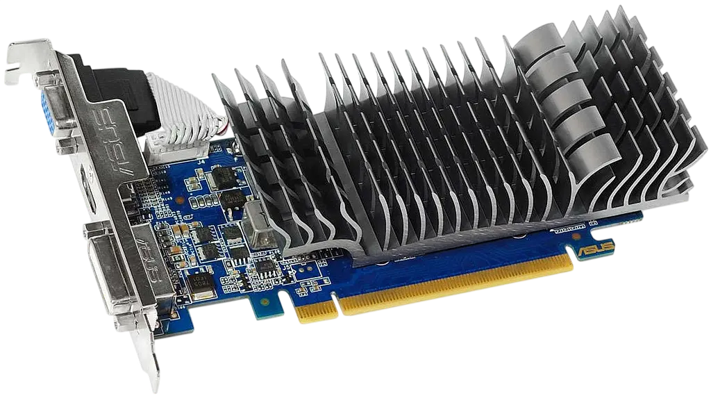 Відеокарта GeForce GT 610 2GB Asus Silent (GT610-SL-2GD3-L) Б/В - фото 2