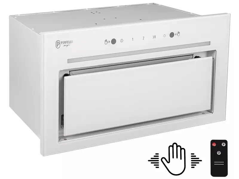 Витяжка вбудована Perfelli Design Filini 5 Bianco Silenzio - фото 7