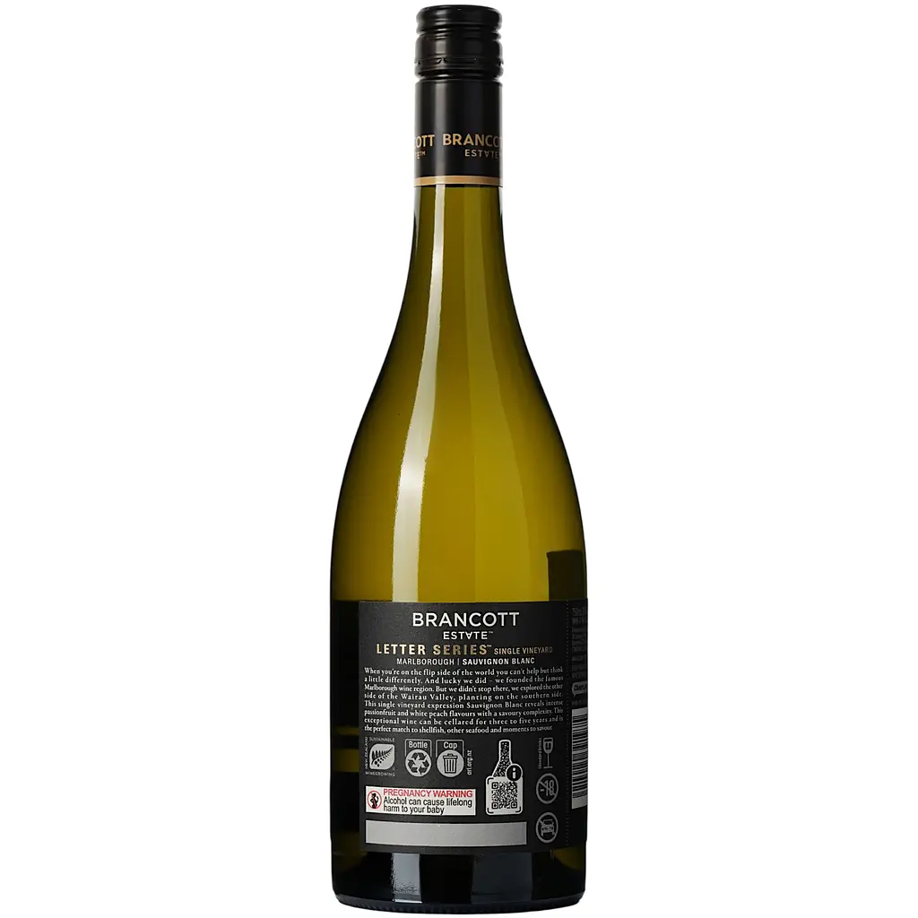 Вино Brancott Estate "B" Marlborough Sauvignon Blanc біле сухе 13,5% 0,75 л (2141) - фото 3