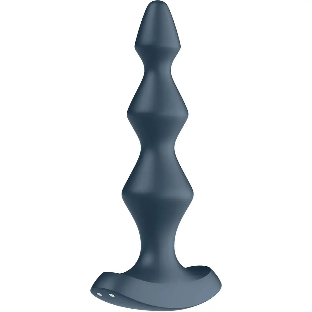 Анальний стимулятор-намистини з двома моторами Satisfyer Lolli-Plug 1 Dark teal - фото 2