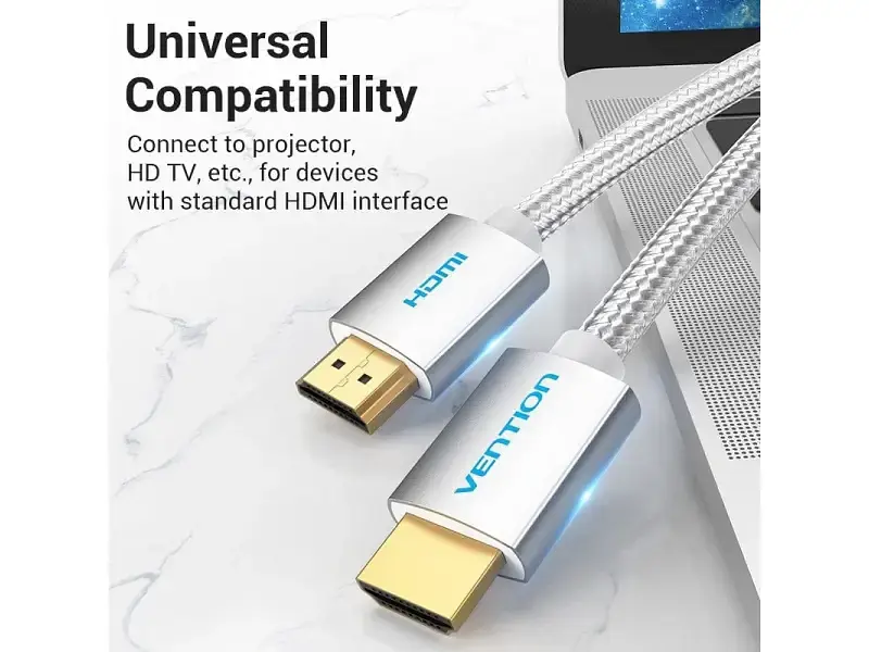 Кабель Vention HDMI M - M 1 м Gray (AABIF) - фото 5