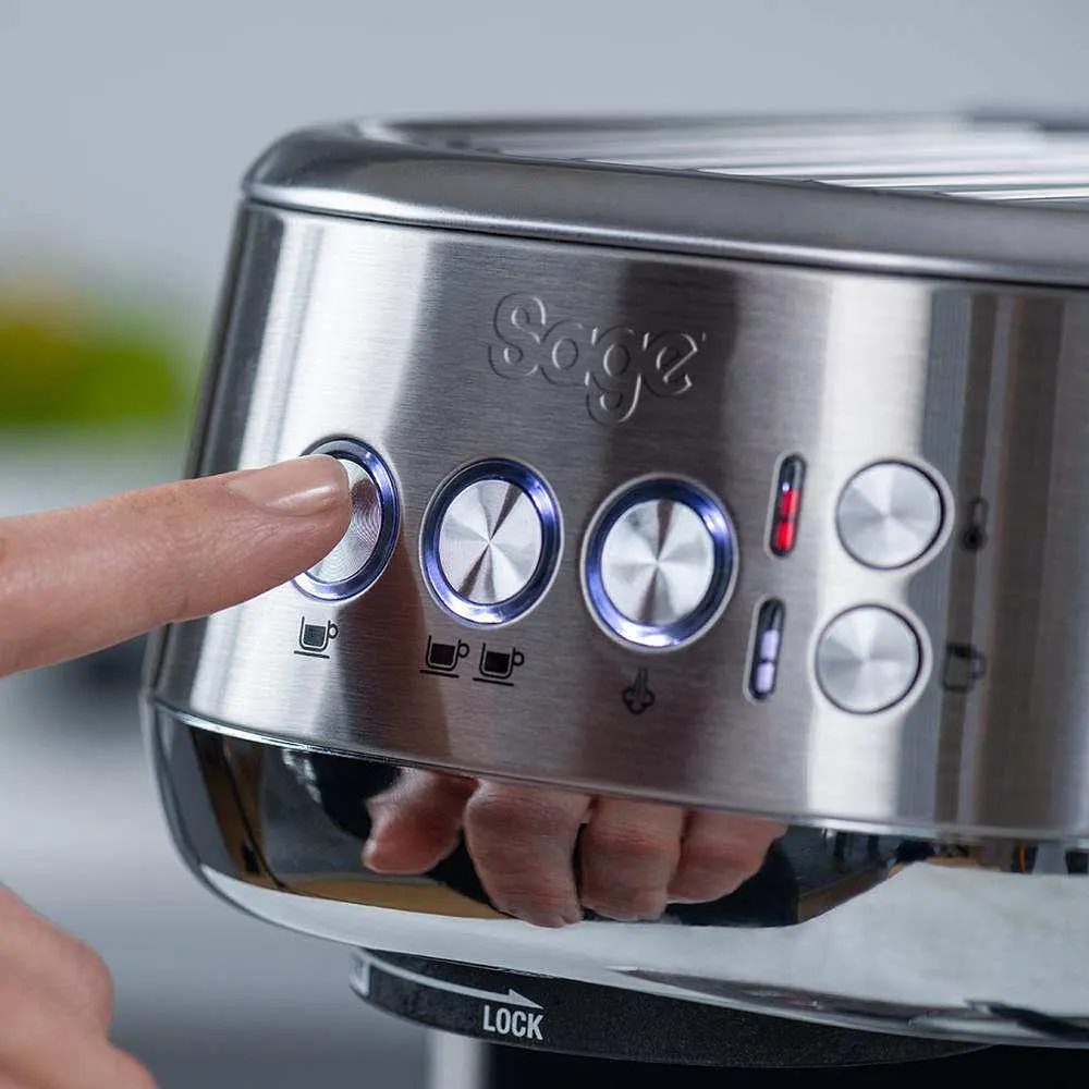 Ріжкова кавоварка еспресо Sage Bambino PLUS SES500BSS - фото 5