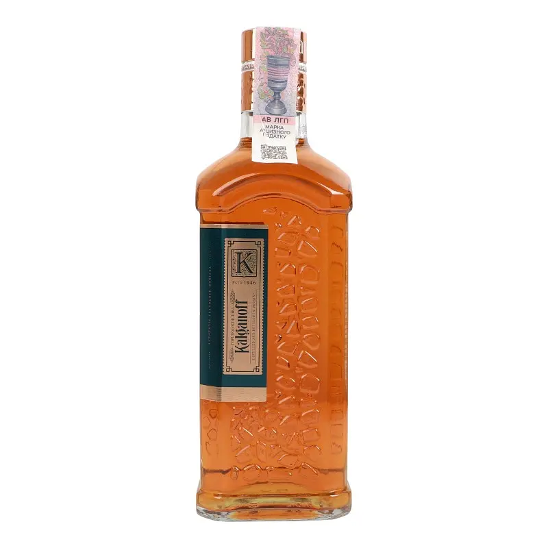 Настоянка Kalganoff Калганова з медом на бренді 40% 0.5 л - фото 4