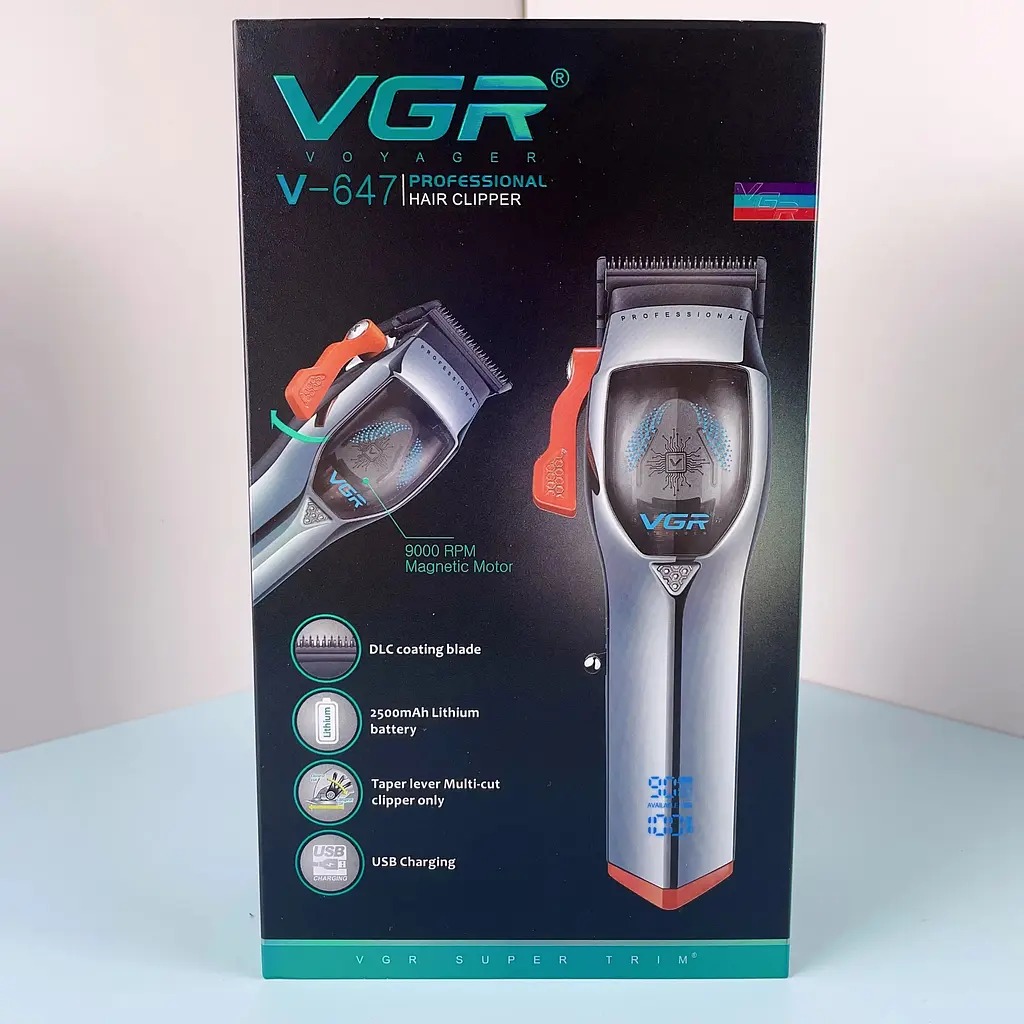 Машинка для стрижки VGR V-647 бездротова (43967-V-647_1004) - фото 5