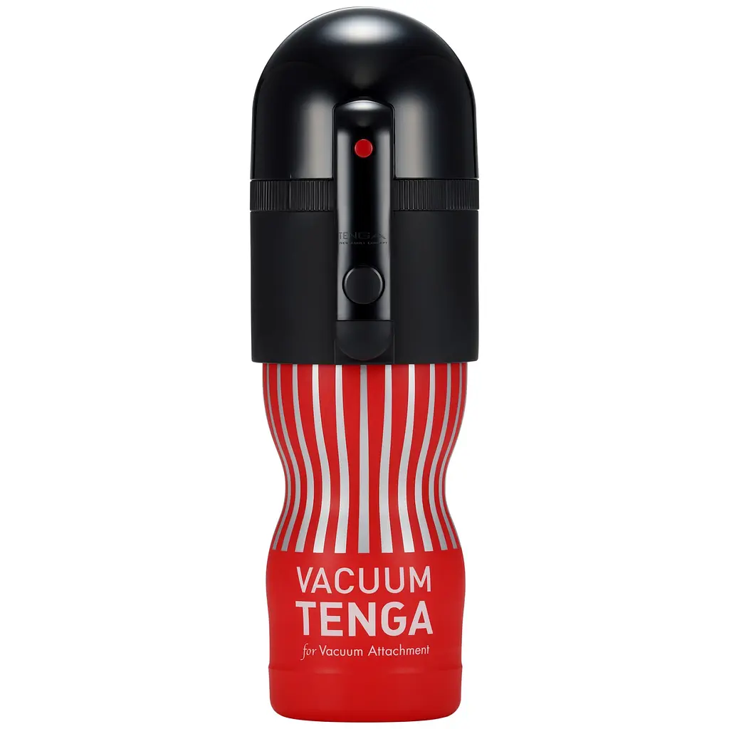 Вакуумна насадка Tenga VACUUM MAX + мастурбатор Tenga Vacuum Cup, 5 режимів роботи - фото 4