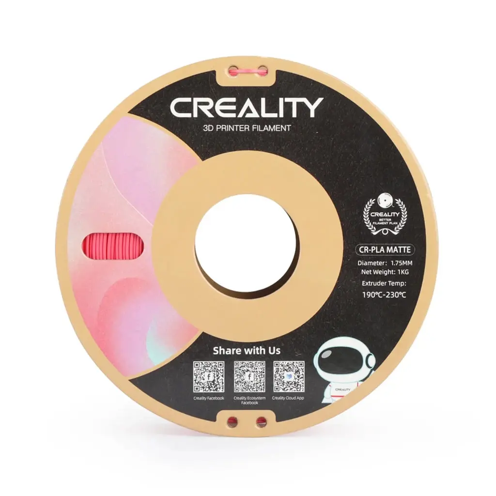 Пластик для 3D-принтера Creality PLA matte 1кг, 1.75мм, red strawberry (3301010300) - фото 3
