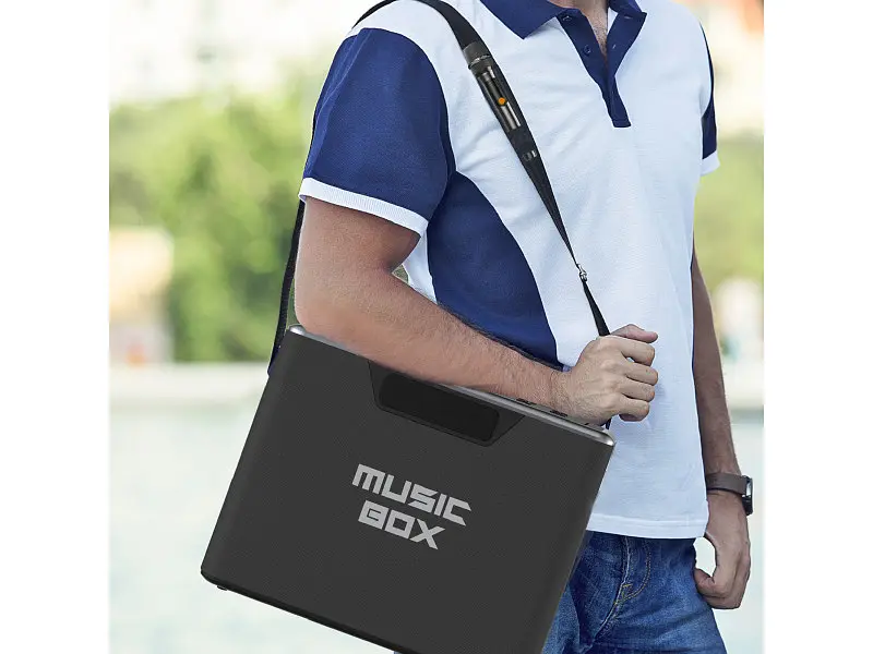 Портативна колонка HiFuture MusicBox 100W Black (musicbox.black) - фото 7