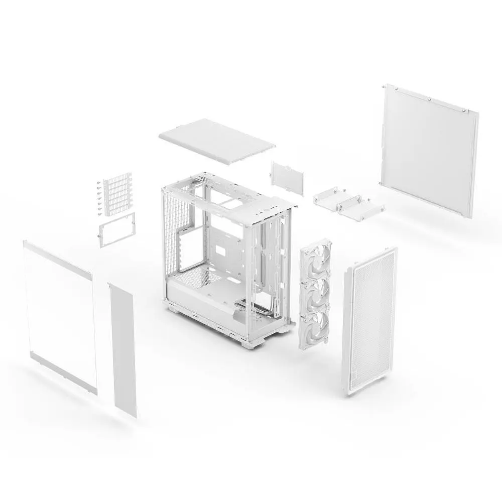 Корпус Fractal Design Epoch из закаленного стекла без блока питания, белый (FD-C-EPO1A-03) - фото 13