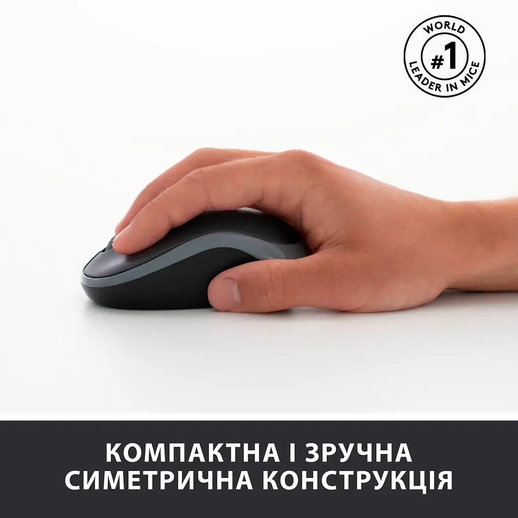 Комплект (Клавіатура та миша) Logitech MK270 Combo Wireless Graphite (920-004508) - фото 3