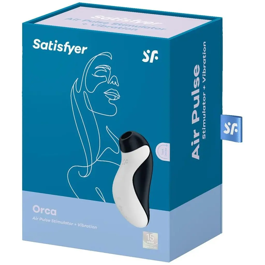 Вакуумный стимулятор с вибрацией Satisfyer Orca - фото 8