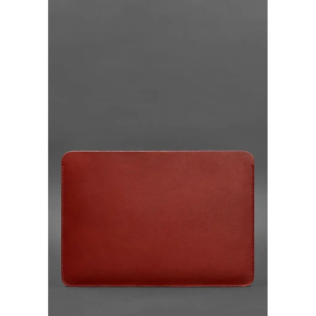Чохол BlankNote із натуральної шкіри для MacBook 13 дюймів Червоний - фото 2