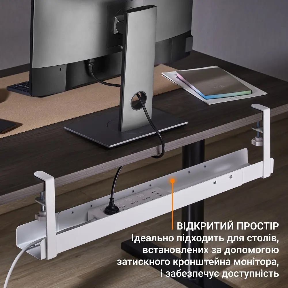 Органайзер для кабелей OfficePro (CT770W) - фото 9