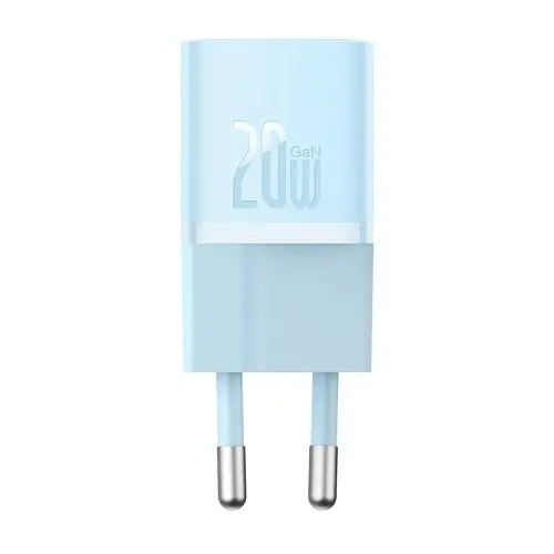 Сетевое зарядное устройство для Baseus GaN5 Fast Charger(mini) 1C 20W EU синий CCGN050103 - фото 5