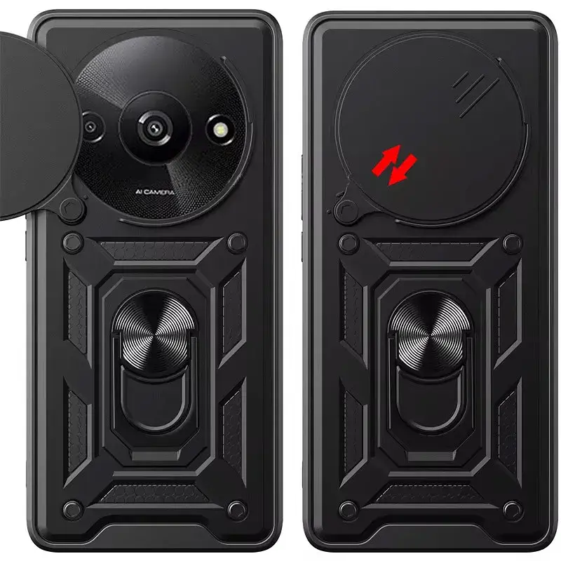 Панель BeCover Military для Xiaomi Redmi A3 4G Black (711319) - фото 2