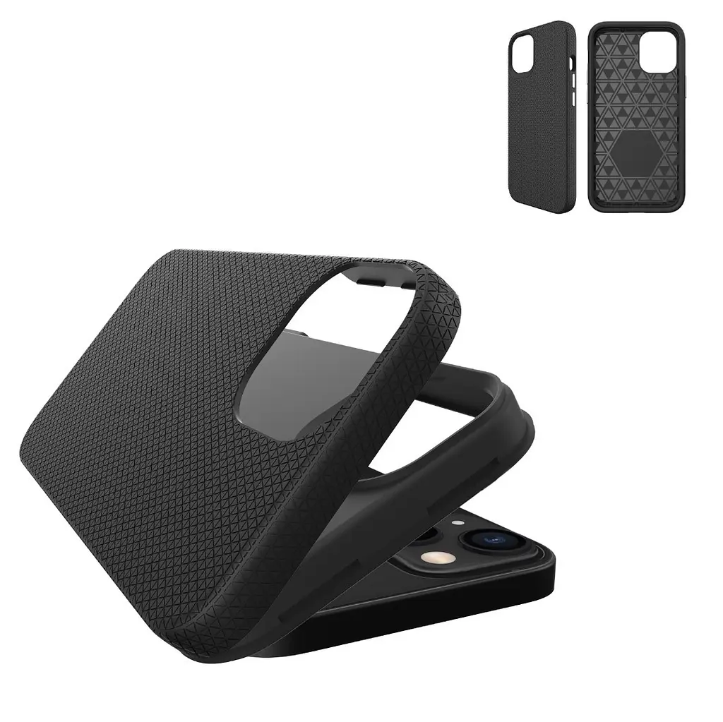 Противоударный чехол Primo Gibrid Armor для Apple iPhone 15 Black - фото 4