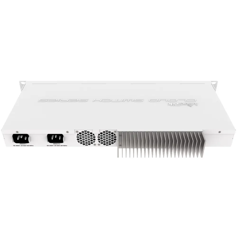 Комутатор Mikrotik CRS317-1G-16S+RM, 16x SFP/SFP+ cages, RouterOS Level 6, redundant power suppl - фото 3
