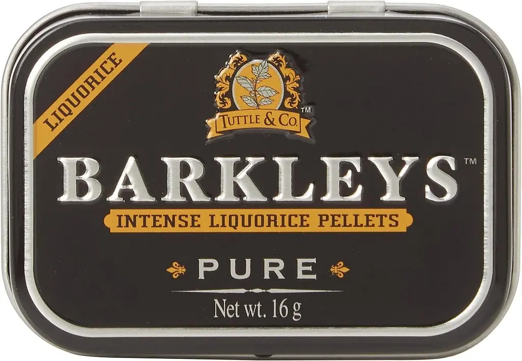Драже Barkleys Intense Liquorice Pellets Pure 16г