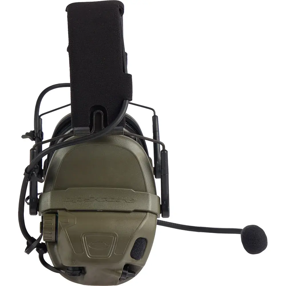 Наушники Ops-Core AMP Communication Headset-Connectorized активные верхний держатель Ranger Green - фото 3