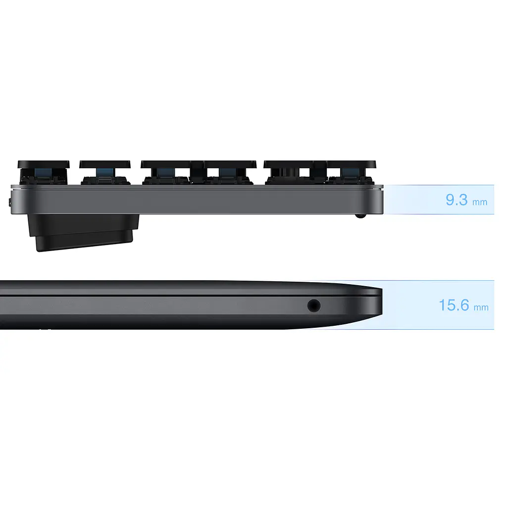 Клавіатура бездротова механічна Xiaomi MiiiW K10 Ultra-Slim PRO (MWWMKP01) - фото 4