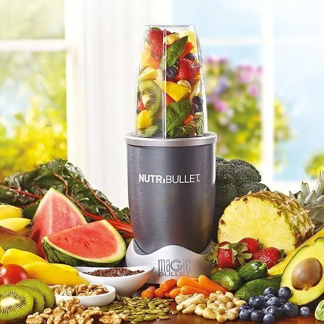 Пластиковий стакан для блендера-подрібнювача (харчовий екстрактор) NUTRIBULLET 600 Вт 900 Вт 680 мл - фото 7