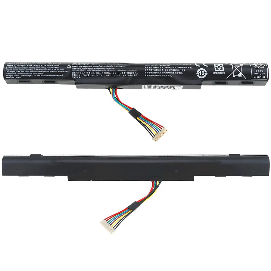 Акумулятор Acer AL15A32 (F5-572G, V3-575G, E5-574G) 14.8V 1800 mAh 27Wh Black - фото 2