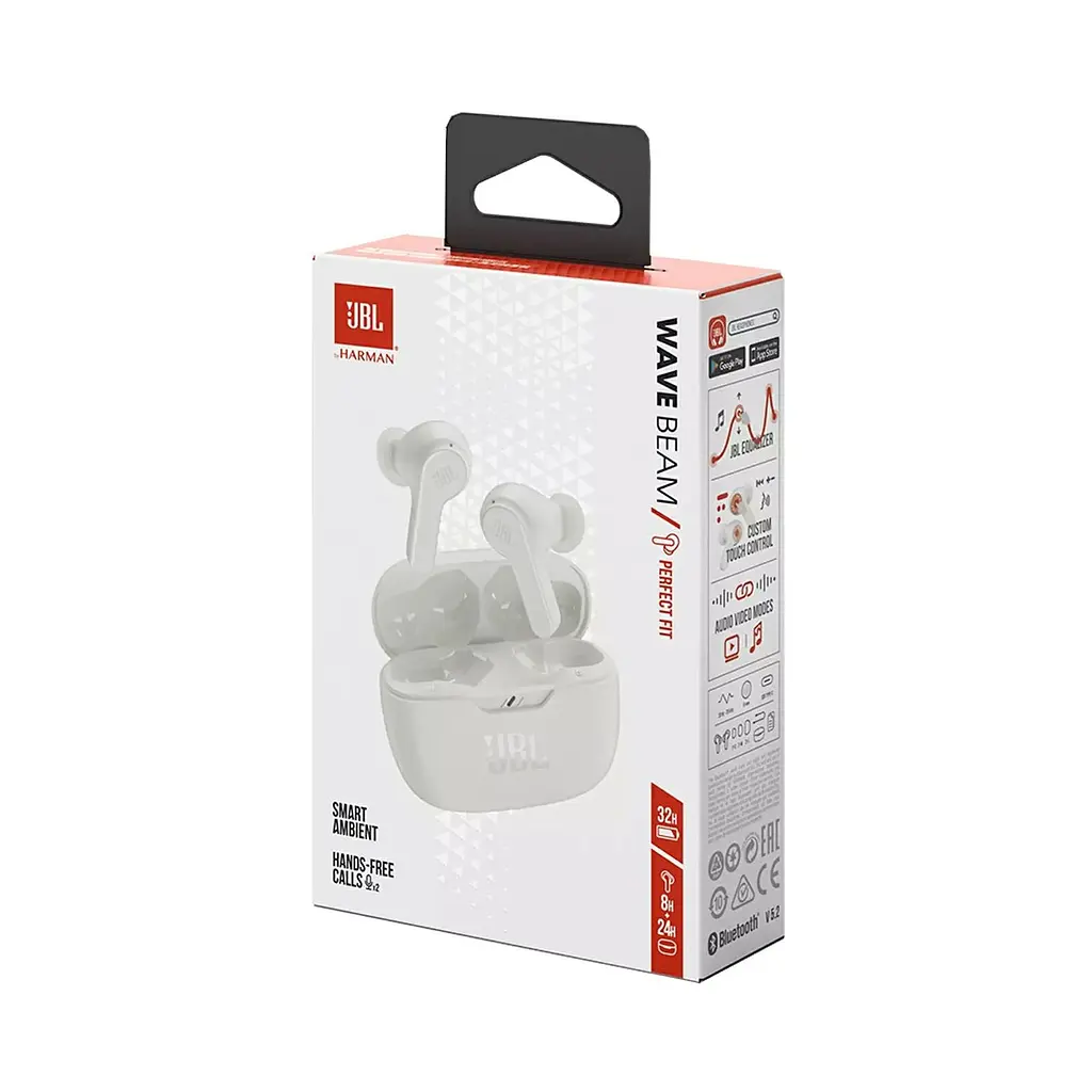 Наушники JBL Wave Beam White (JBLWBEAMWHT) - фото 3