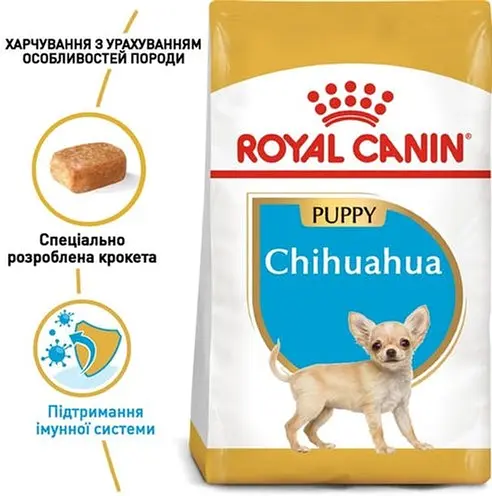 Сухий корм для цуценят чихуахуа Royal Canin Chihuahua Puppy 500 г 24380051 - фото 4