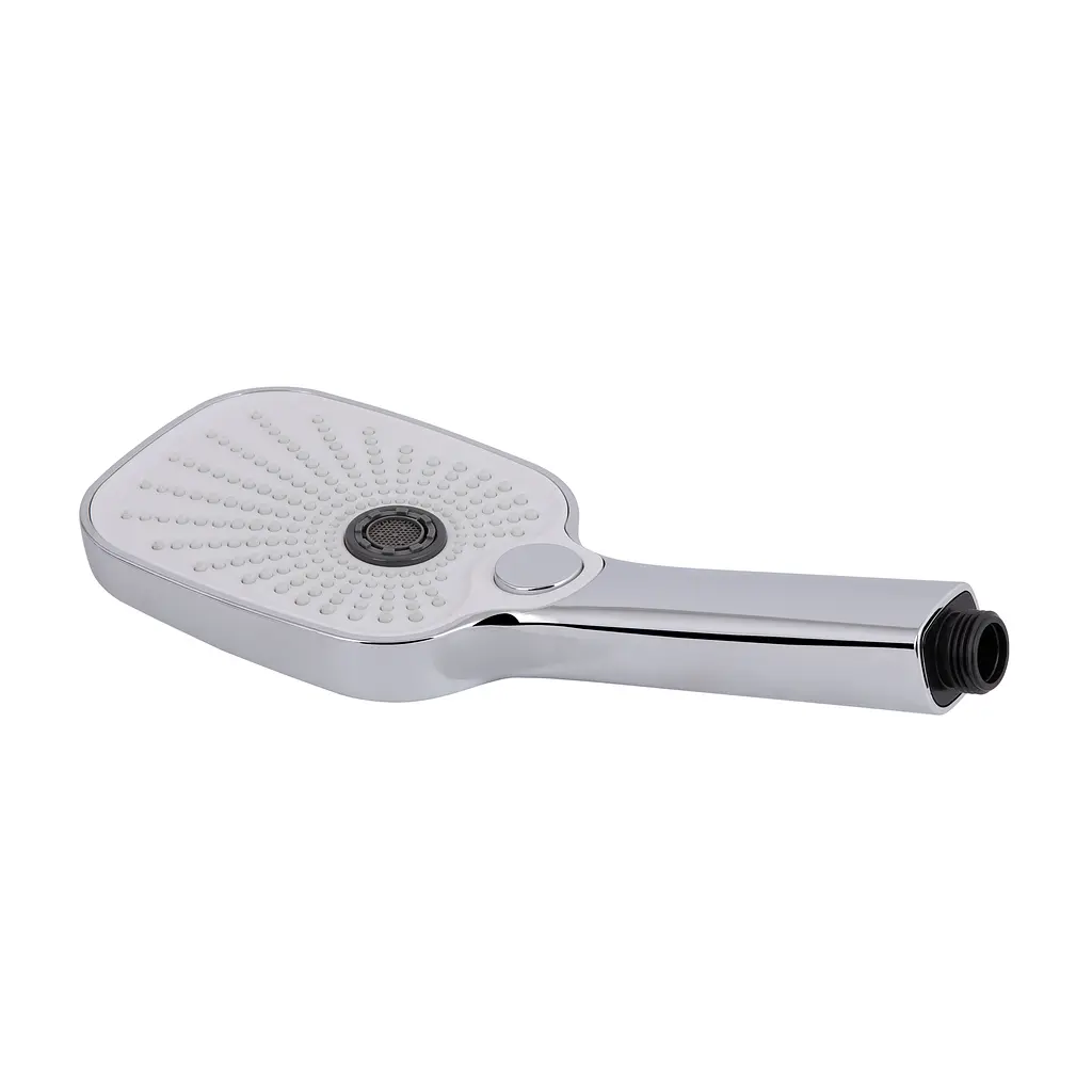 Душова система універсальна Qtap Gemini на три споживача (з виливом) QTGEM111CRW45687 Chrome/White, Білий - фото 5