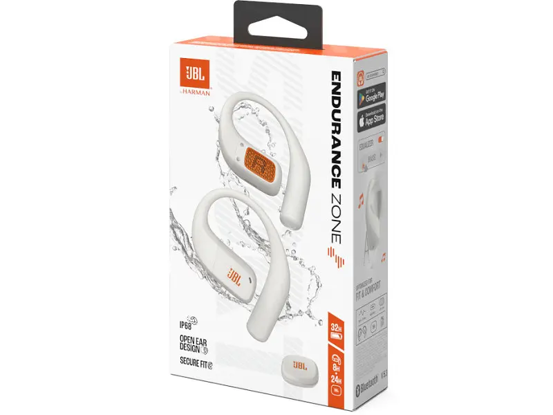 Наушники TWS JBL Endurance Zone White (ENDUZONEWHT) - фото 6