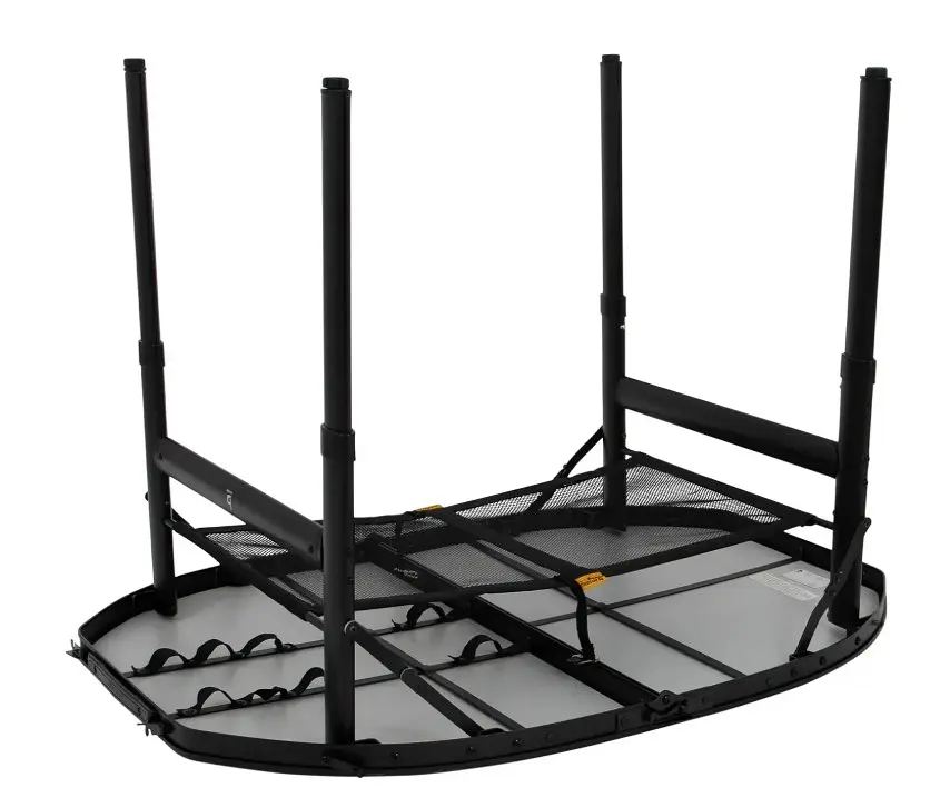 Стіл Bo-Camp Northgate 100x70 см Black/Grey (1404189) (DAS303263) - фото 7