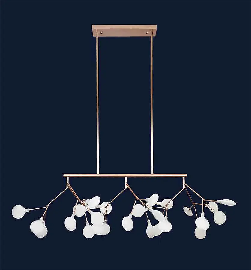Люстра LED PETALS Levistella 918LP264-27 RS+WH - фото 2