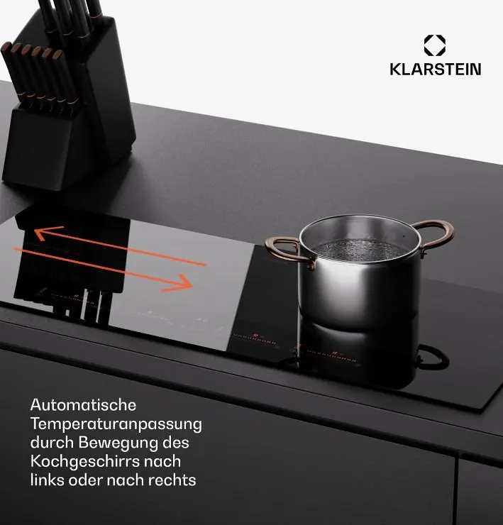 Индукционная плита Klarstein Masterzone 90 Slim Flex 4 (10045796) - фото 5