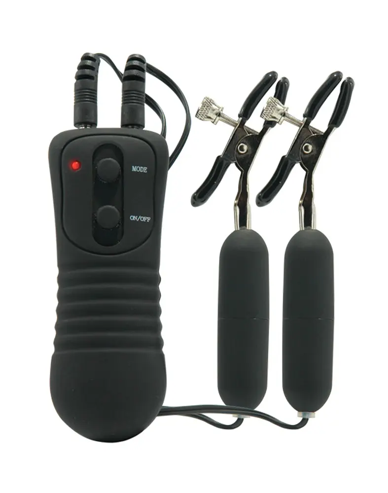 Затискачі для сосків - FFS Vibrating Nipple Clamps - фото 2