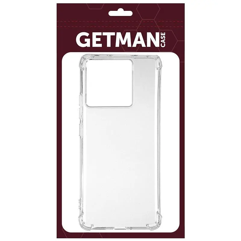 TPU чехол GETMAN Ease logo усиленные углы для Xiaomi 17 Pro - фото 2