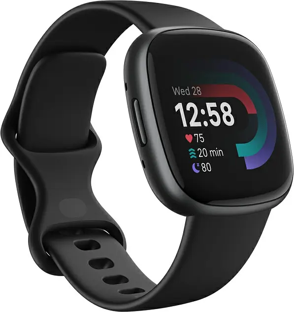 Смарт-часы Fitbit Versa 4 Black/Graphite (FB523BKBK) - фото 3